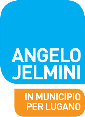 Angelo Jelmini - Logo - In municipio per Lugano